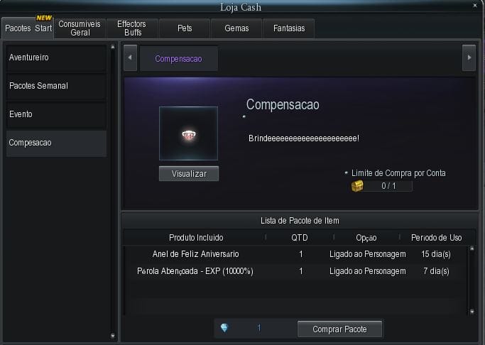 Imagem de patch notes