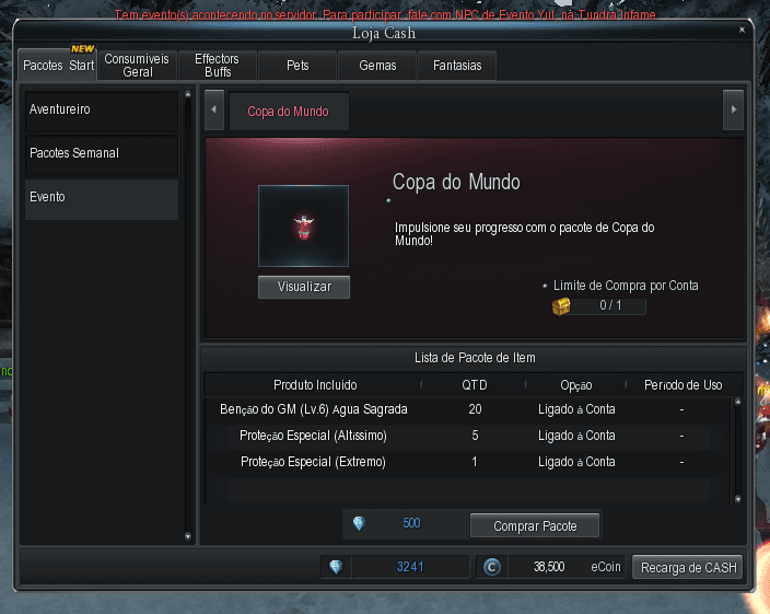 Imagem de patch notes