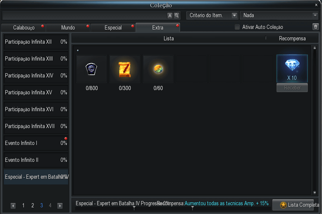 Imagem do patch notes