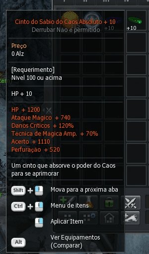 Imagem do patch notes